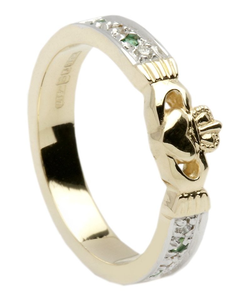 Gold Claddagh Ring